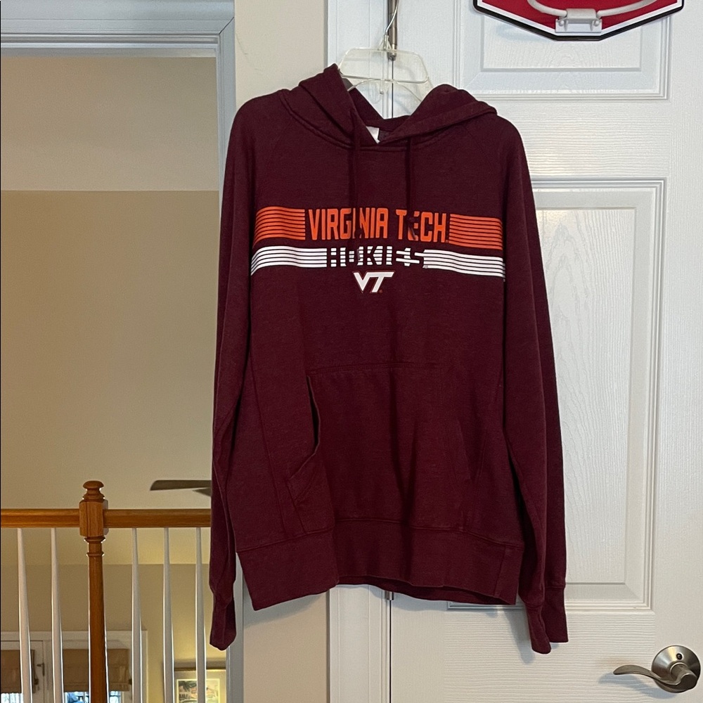 Rivalry Threads Maroon and Orange Hoodie